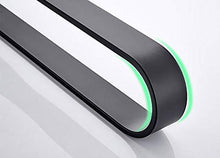 YunNasi Portasciugamani senza foratura per WC e bagno, 30 cm/40 cm/50 cm (30 cm, nero)