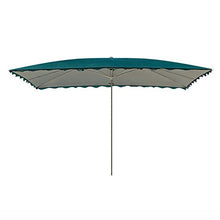 AYJS Ombrellone da Mercato, Ombrellone Rettangolari, Parasol, Altezza Regolabile, utilizzati in Giardini, Terrazze, Cortili, ECC, 2×3M, Blu, Rosso, Verde