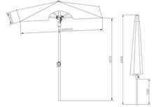 SORARA Balcony, Sabbia, 160 x 200 cm, Inclinabile