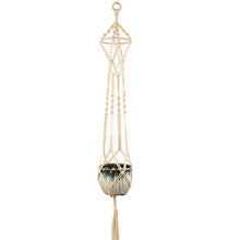 MICROSHE Macrame Plant Hanging Planter Impacco per Piante da 10 Pezzi (Colore : Beige, Dimensione : Set of 10)
