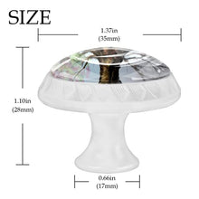 4 pcs White Cabinet Knobs for Kitchen Cabinets Bedroom Wardrobe Dresser Drawers Four Seasons Tree