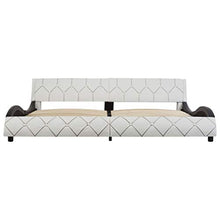 SKM Giroletto Bianco e Nero in Similpelle 180x200 cm (38.1kg)