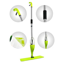 SSAYY Spray Mop Mop Professionale in Microfibra Spray Detergente per La Pulizia della Cucina di Piastrelle per La Casa (Verde)