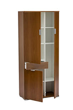 MeMi Me400NOC Armadio, Legno, Noce, 36.5x75x174 cm