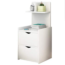 Comodino, Cabinetto Comodino, Comodini da Camera da Letto con 2 Cassetti E Angolo Anteriore Anteriore Vano Angolo Gabinetto per Soggiorno Camera da Letto Balcony Office (Color : Yellow)