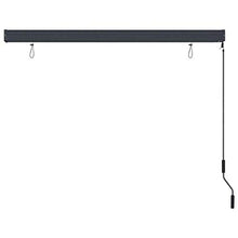 Tenda a rullo per esterni, 170 x 250 cm, bianco e arancione