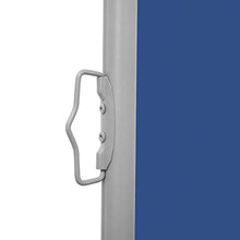 Tenda da sole allungabile blu 160 x 600 cm