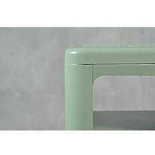 Comodini Tavolino Metallo Forma Semplice e Durevole e Pratico (Color : Gold)