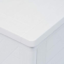 Festnight Baule da Giardino per Esterno in Plastica 420 L Grigio Chiaro