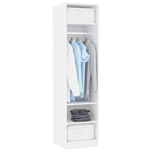 FAMIROSA Armadio Bianco 50x50x200 cm in Truciolato