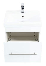 Mobile bagno Rio 550 bianco lucido