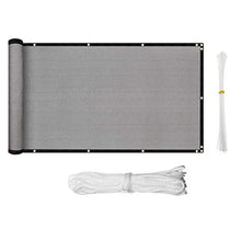 CeFoney - Parabrezza per balconi, protezione per la privacy, protezione dai raggi UV, 500 x 90 cm