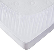 Amazon Brand - Umi Coprimaterasso in Spugna di Cotone Impermeabile e Traspirante(160 x 200 cm)