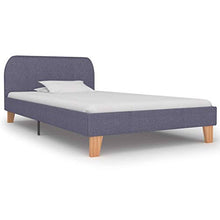SKM Giroletto in Tessuto Grigio Chiaro 90x200 cm (20.35kg)