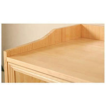 Comodino Comodino con cassetti in Legno massello, con Forte capacità di Cuscinetto per Camera da Letto, Studio, ECC. Bellissimo. B