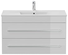 Mobile bagno Infinity 1000 bianco lucido