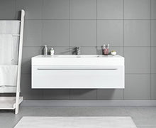 Badplaats B.V. Mobili da Bagno Garcia (Bianco Lucido, Senza Armadio)