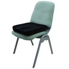 Greatangle Comodo Cuscino Piatto Cuscino Anca Anti emorroidi Memory Foam Home Office Sedia per Auto Cuscino per Sedile Panno di Taglio Nero