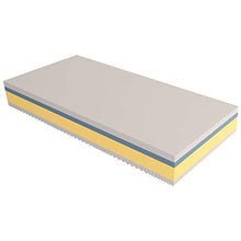 Baldiflex Materasso Singolo Memory Plus Top 4 Strati 90 x 190 cm Alto 25 cm - Rivestimento Sfoderabile Silver Safe Cus. Saponetta incl.