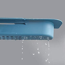 BANGSUN - Lavabo telescopico per lavabo, pratico e pratico supporto di scarico espandibile grigio