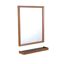 Specchio da Bagno, mensola da Bagno, Set da Bagno, Set di Montaggio a Parete, Piccolo Armadio ad Angolo per Bagno, Parete attrezzata per Bagno