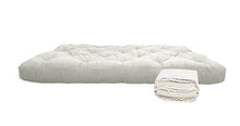 Futon On Line Futon in Cotone con 8 cm di Lattice, 160x200x14 cm