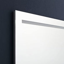 Kiamami Valentina SPECCHIO CON FASCIA A LED SUPERIORE RETROILLUMINATO 120X70 CM