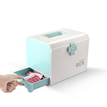 aoory, kit di pronto soccorso multifunzionale per medicine e medicine Viola