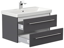 Mueble de baño con Lavabo Villeroy & Boch Avento 80 cm antracite satinato