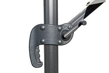 Rigamonti Ombrellone 3x4 a Braccio Retrattile in aluminio e Poliestere, Girevole a 360°