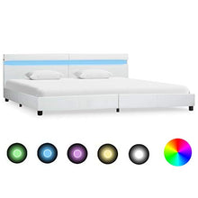SKM Giroletto con LED Bianco in Similpelle 180x200 cm (31.2kg)