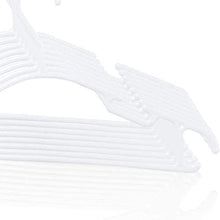 Appendini per Bambini 60 Pezzi Appendiabiti per Bambini Appendini per Bambini per Vestiti Appendini per Bambini in plastica Bianca Appendini per Bambini