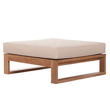 Teak Design Ottomane Molveno - Mobili da Giardino in Legno di Teak Massiccio ottomano, per Esterni e Giardini