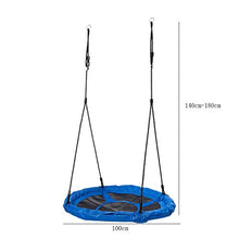 WH-Qiuqian Altalena Albero Piatta da 40", Giorno Regolabile per Bambini Altalena Rete per Bambini, Installazione Facile Altalena Ragno Web Set per Parco Giochi Interno ed Esterno A++