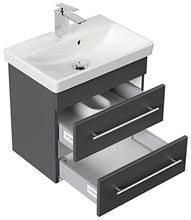 Mobile bagno con lavabo Villeroy & Boch Avento 55cm antracite satinato