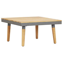 SKM Set Divani da Giardino 5 pz con Cuscini Legno di Acacia Marrone (64.7kg)