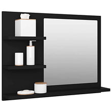 vidaXL Specchio da Bagno Rovere Sonoma 60x10,5x45 cm in Truciolato