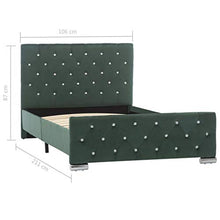 SKM Giroletto Verde Scuro in Tessuto 100x200 cm