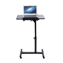 SXGKY Computer Desk Scrivanie Staccabile Laptop Multifunzionale Notebook con Giranti Scrivania Portatile FF