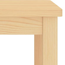 vidaXL Comodini 2pz Legno Chiaro 35x30x47 cm Pino Massello