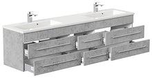 Mobile bagno Colossos 200 grigio cemento