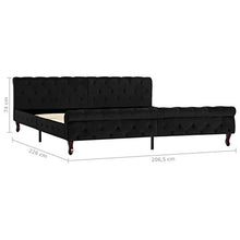 SKM Giroletto Nero in Velluto 200x200 cm
