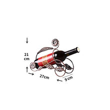 LHQ-HQ Semplice Iron & Wine Rack Soggiorno casa Creativo Decorazione Display Decorazione Domestica