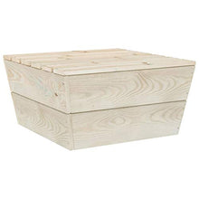 FAMIROSA Set Divani da Giardino su Pallet 6 pz con Cuscini Legno Abete-3524