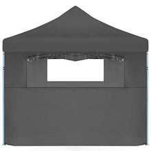vidaXL Tenda Pieghevole Pop-Up con 5 Pareti Laterali Antracite Gazebo Tendone