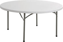 Archimede CZ, Tavolo Pieghevoli Circolare, Grigio (Chiaro), 115 cm
