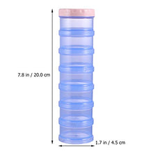 Cabilock Portapillole Settimanale Portapillole Settimanale Portapillole Settimanale a 7 Scomparti Portapillole da Viaggio Organizer Porta Vitamine per Borsa da Viaggio Tasca