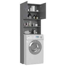 Tidyard Mobile per Lavatrice Girgio 64x25,5x190 cm in Truciolato