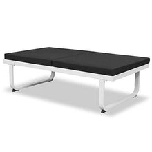 vidaXL Divano da Giardino 13pz Textilene Alluminio Nero Bianco Sofà da Esterni - Arredi Casa