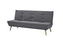Marchio Amazon - Movian Scutari - Divano letto a 3 posti, 194 x 95 x 89 cm, grigio scuro
